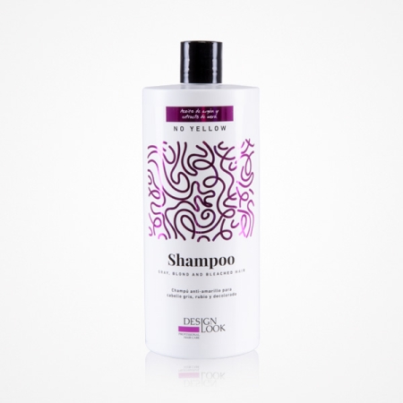 CHAMPU NO YELLOW ACEITE DE ARGAN Y EXTRACTO DE MORA 1000 ML DESIGN LOOK