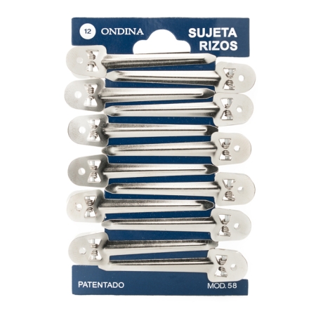 PINZA RULOS GRANDE DOCENA
