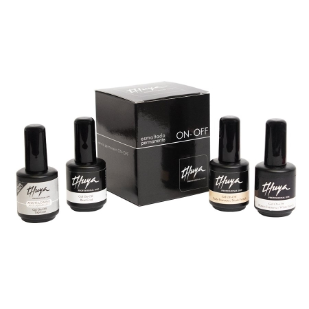 KIT MANICURA FRANCESA GEL ON OFF THUYA