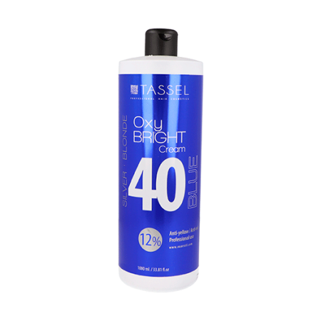 OXIGENADA BRIGHT CREAM AZUL 40 VOL 1 L TASSEL