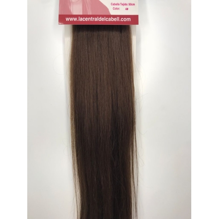 CORTINA LISA 50 CM 4 CASTAÑO CHOCOLATE