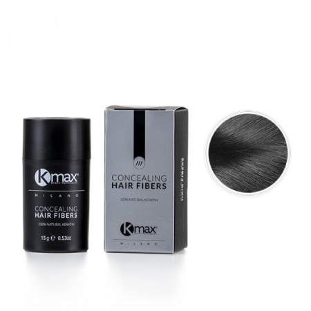 K- MAX FIBRAS CAPILARES 15 GR DARK GREY ( CENIZA)