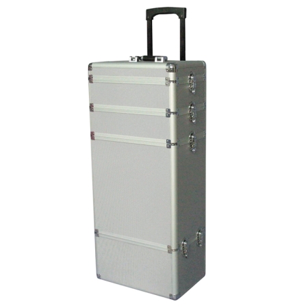 MALETA TROLLEY PLATA