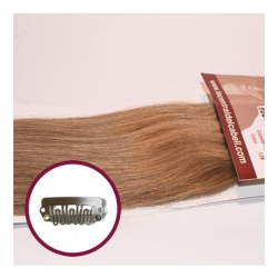 CORTINA LISA 50 CM 12 RUBIO OSCURO CENIZA