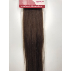 CORTINA LISA 50 CM 4 CASTAÑO CHOCOLATE