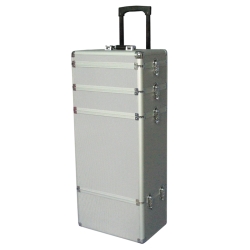 MALETA TROLLEY PLATA