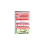 BIGUDIES ROSA-BLANCO 12 UND