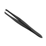 PINZA DEPILAR 9 CM NEGRA OBLICUA