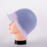 GORRO MECHAS SILICONA CON GANCHILLO