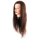 CABEZA MANIQUÍ CASTAÑO 55-60CM