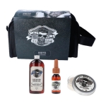 KIT BARBA CAPTAIN COOK (CHAMPU PARA BARBA 250 ML+ACEITE PARA BARBA 30 ML+BEARD WAX 50 ML)