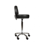 TABURETE ESPECIAL PEDICURA NEGRO